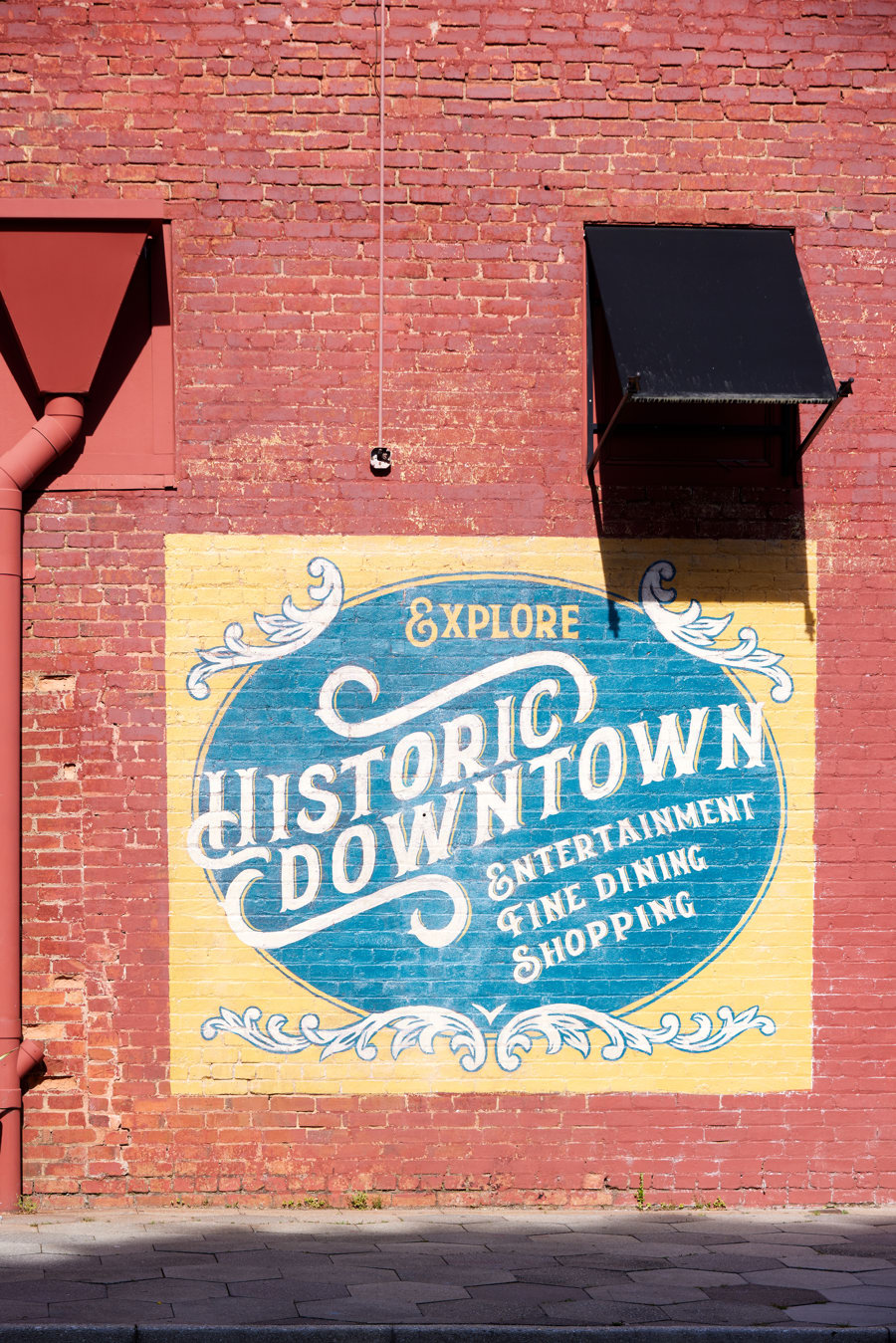 historic town sign