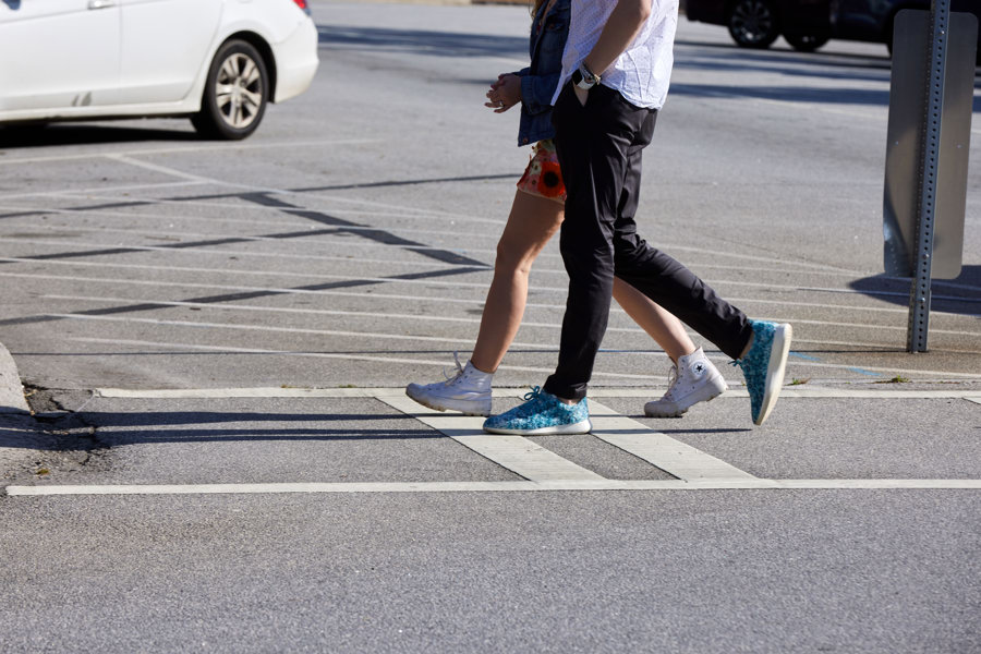 friends walking