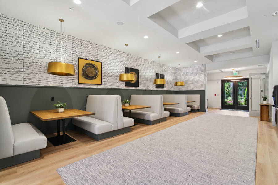 coffee area seating
